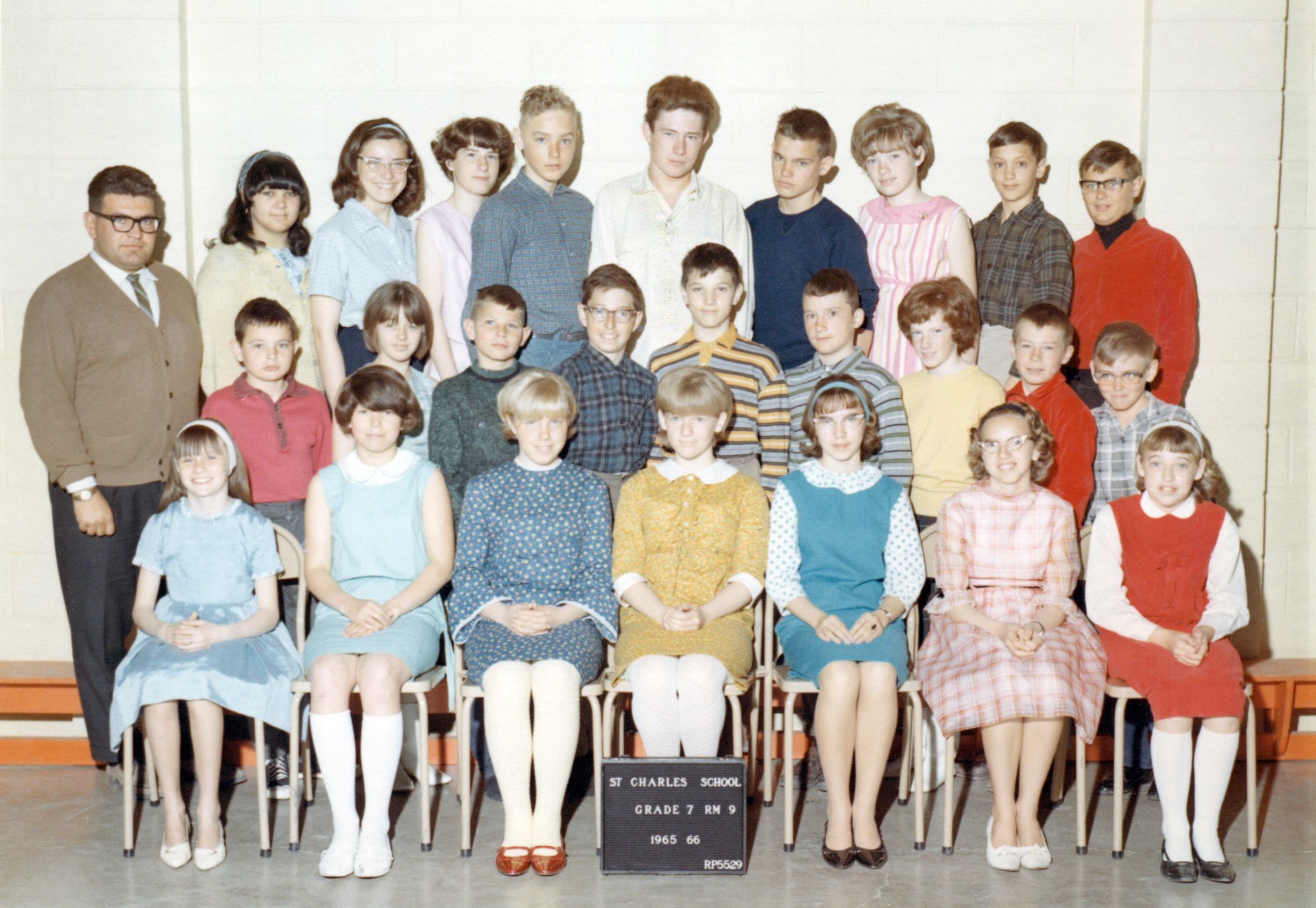 St. Charles School, Grade 7 1965-66 